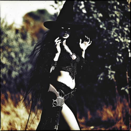 Album Cover: Riders Of The Witching Hours - Witch Western House